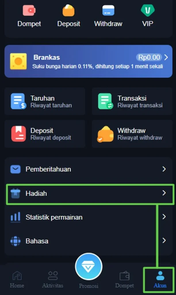 Klaim Kode Hadiah – Cara Mendapatkan Bonus di 62CLUB - 62CLUB Ilustrasi9 Cara Klaim Kode Hadiah